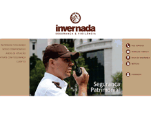 Tablet Screenshot of invernadaseguranca.com.br